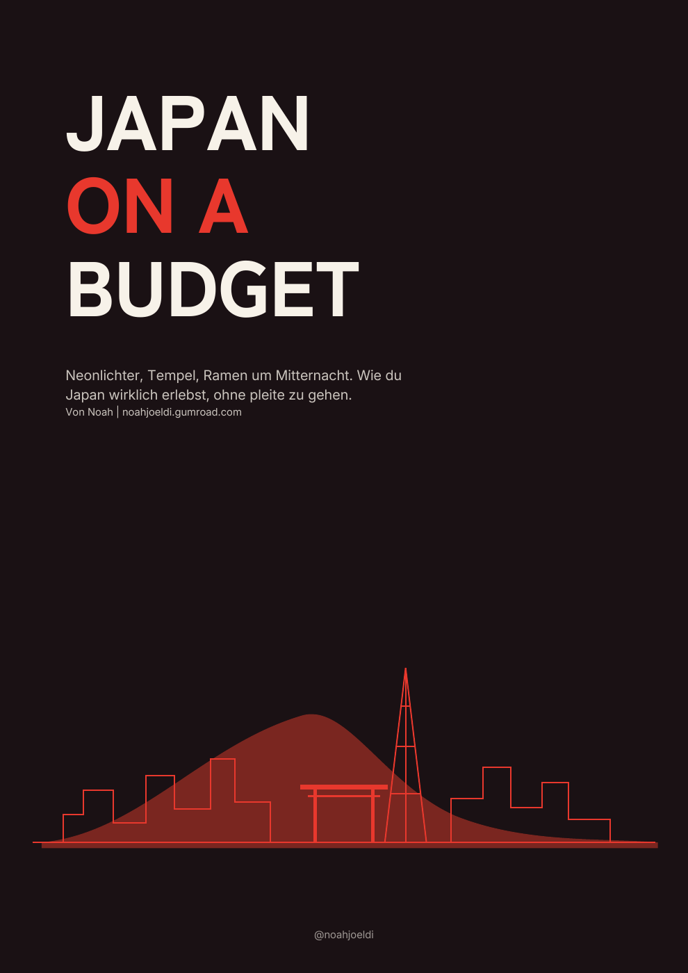 Cover von Japan on a Budget