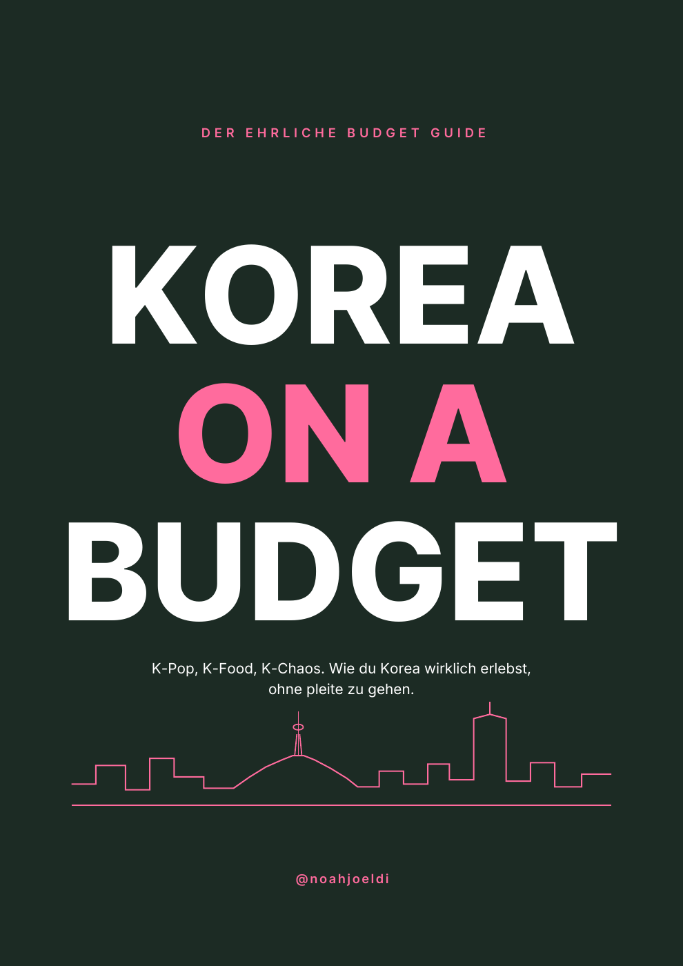 Cover von Korea on a Budget